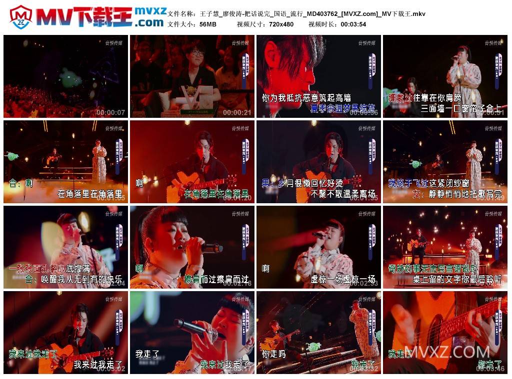 王子慧_廖俊涛-把话说完_国语_流行_MD403762